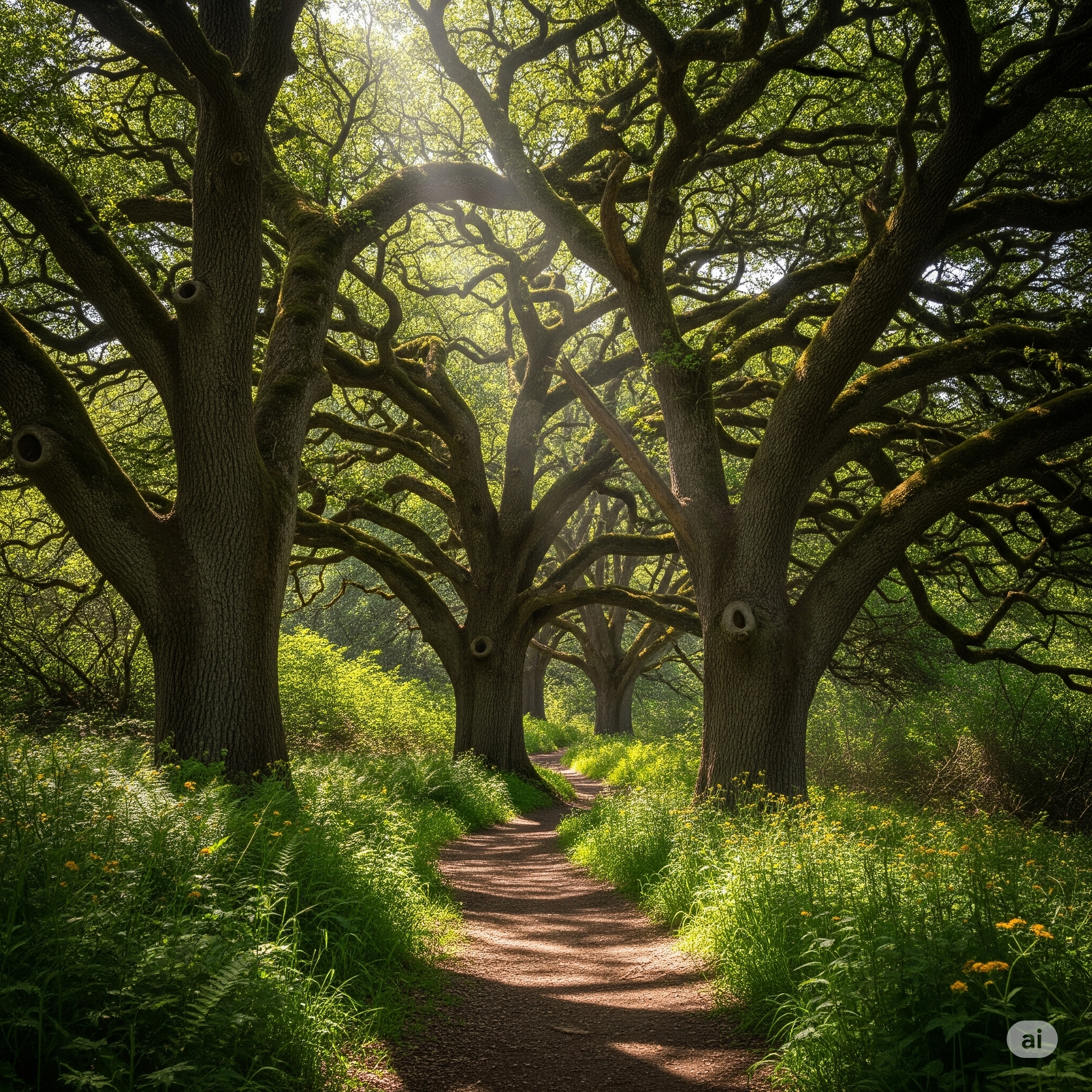 Image d'un sentier forestier